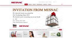 Desktop Screenshot of en.mesnac.com